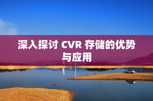 深入探討 CVR 存儲(chǔ)的優(yōu)勢與應(yīng)用